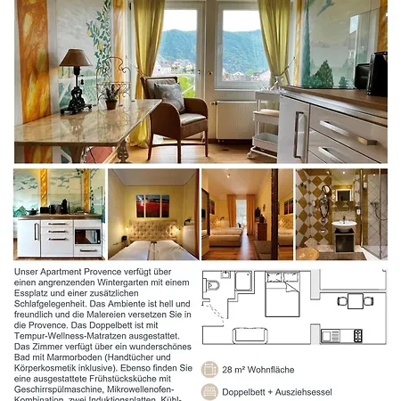 Park Villa Zentral Am Mittelrhein Zimmer&Apartments Self Check In Aparthotel-2